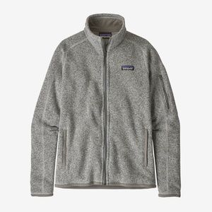 Patagonia Grey Women’s Better Sweater Full Zip Size Small
